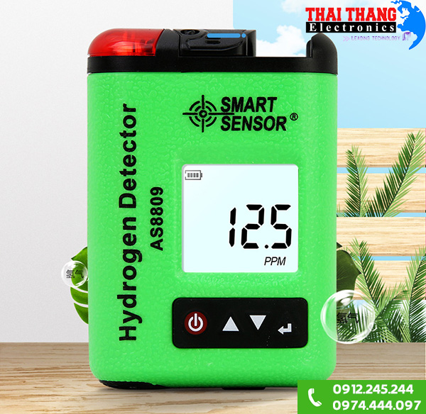 Máy đo nồng độ khí H2 trong không khí AS8809