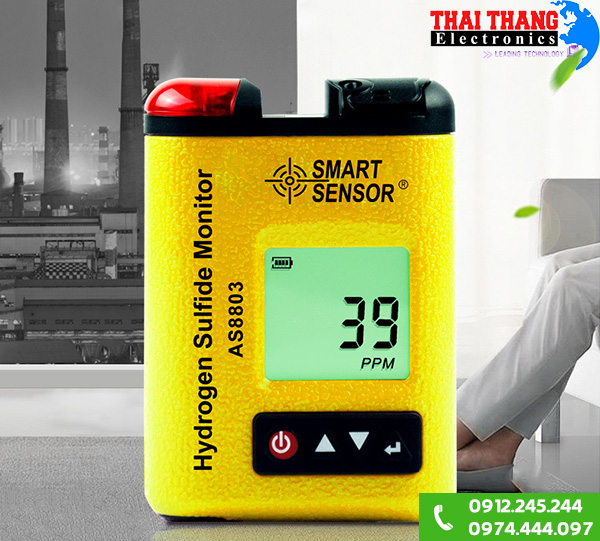 Máy đo nồng độ khí H2S AS8803