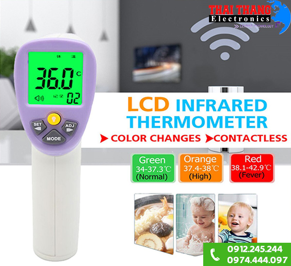 Thiết bị đo thân nhiệt liên doanh đức HT820D