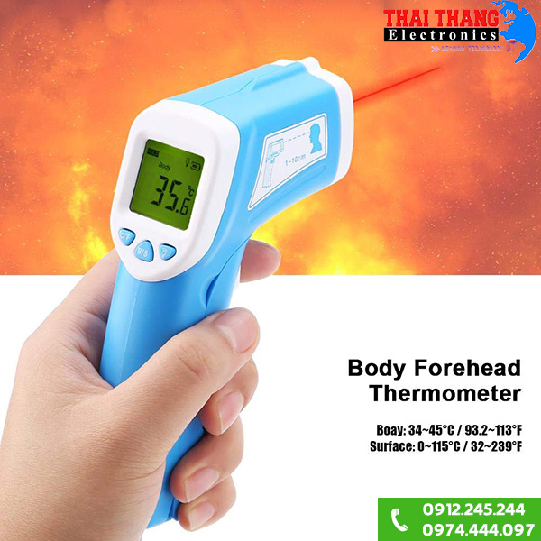 Súng đo thân nhiệt cầm tay HF-120