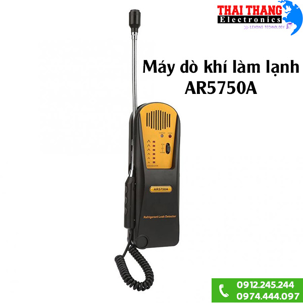 Máy phát hiện khí gas khí làm lạnh AR5750A