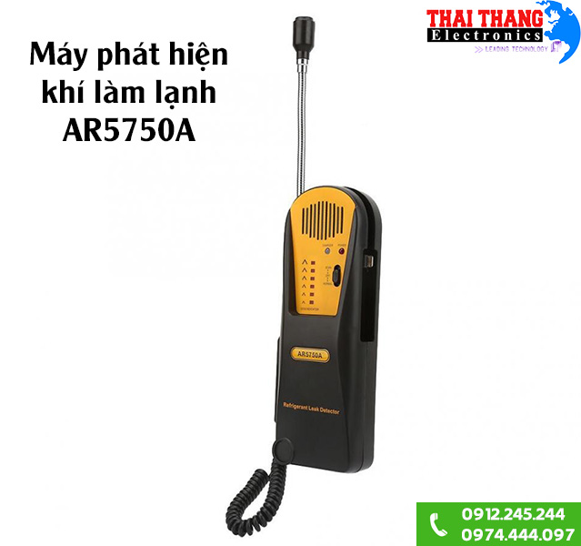 Máy phát hiện khí gas khí làm lạnh AR5750A