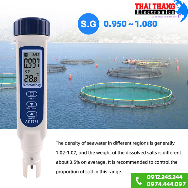 Bút đo độ mặn của nước AZ8373